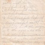Handwritten Jelly Roll recipe on aged paper with ingredients and partial directions, plus an untitled ingredient list at the bottom.